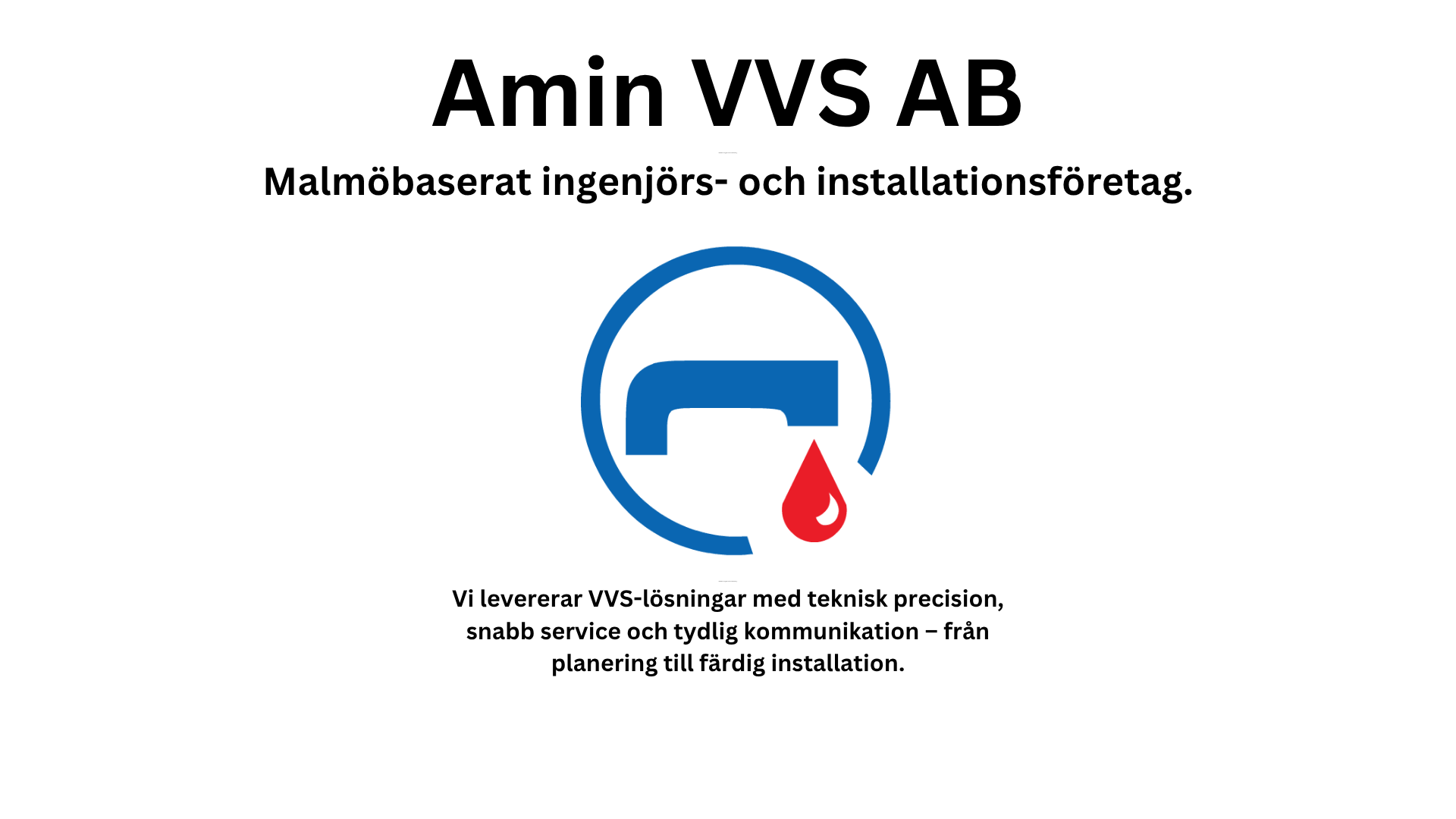 Amin VVS AB Logo